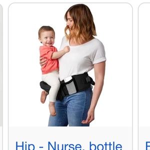 Tushbaby hip carrier seat